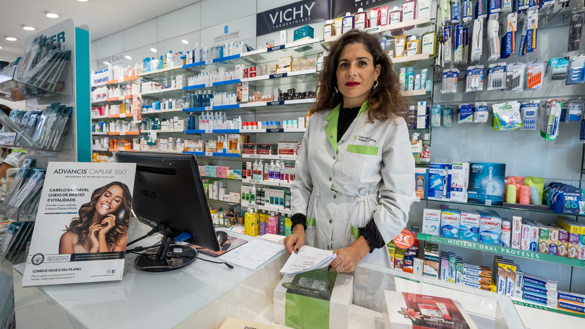 Vera Torégão Santos, diretora técnica da Farmácia Prates e Mota