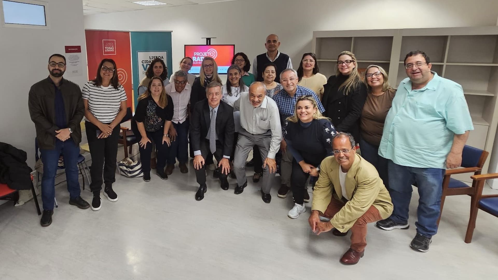 Delegação da Missão Brasil-Europa 25 e da Clic-Lx